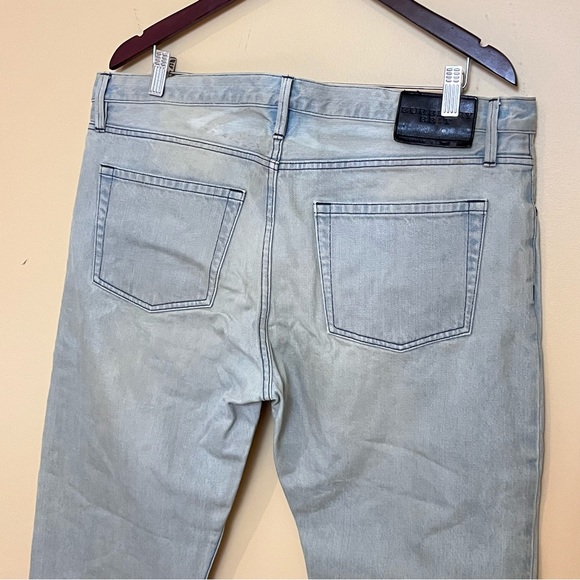 Burberry Brit Steadman Slim Fit Button Fly Jeans - Men's Size 36 X 28 - Blue - Picture 4 of 16